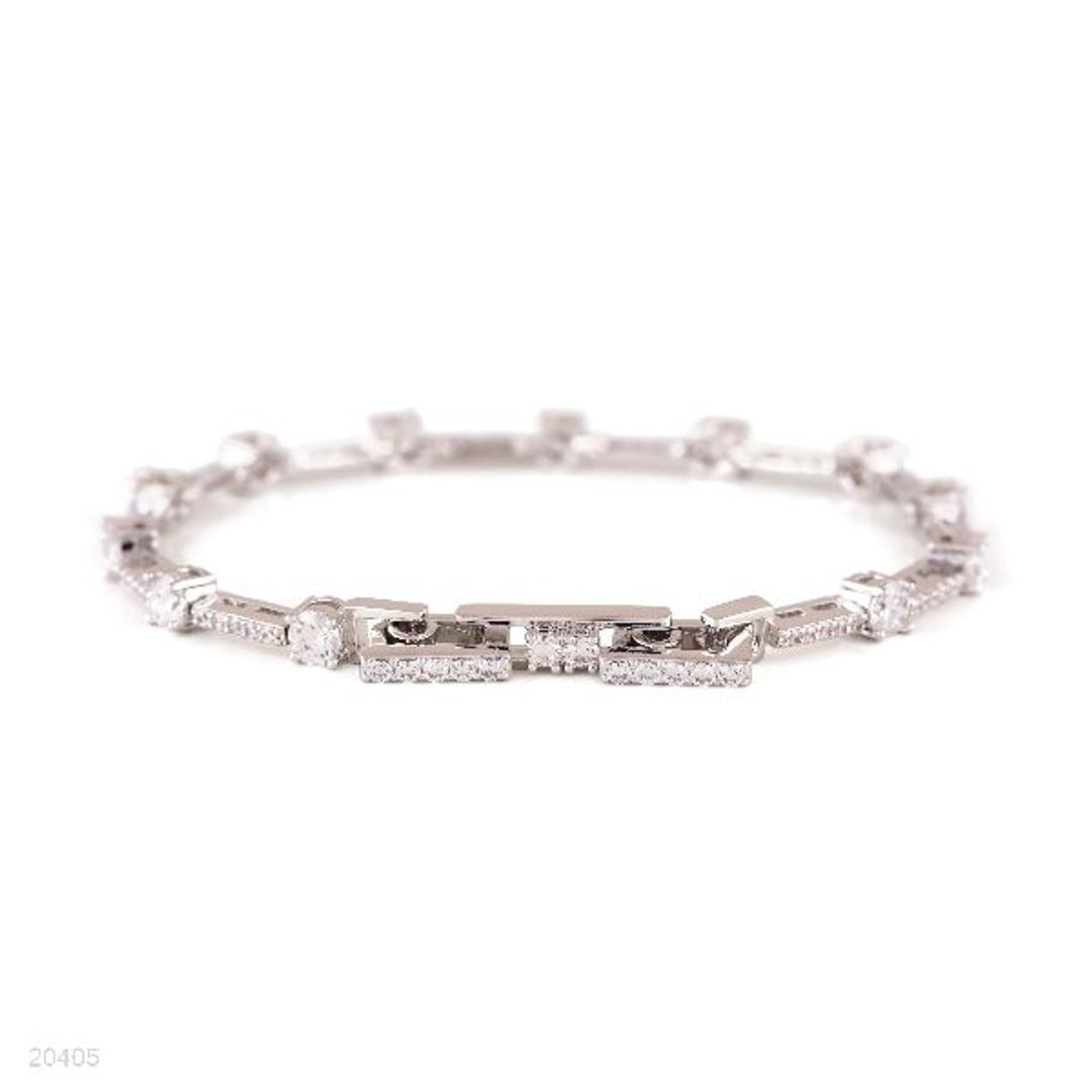 FINE LINK SILVER BRACELET