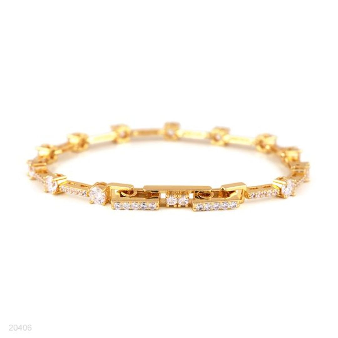 FINE LINK GOLD BRACELET