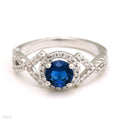 CROSSOVER ORNATE SOLITAIRE RING