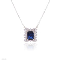 PENDANT 3A ZIRCON FANCY LUX-SILVER-BLUE