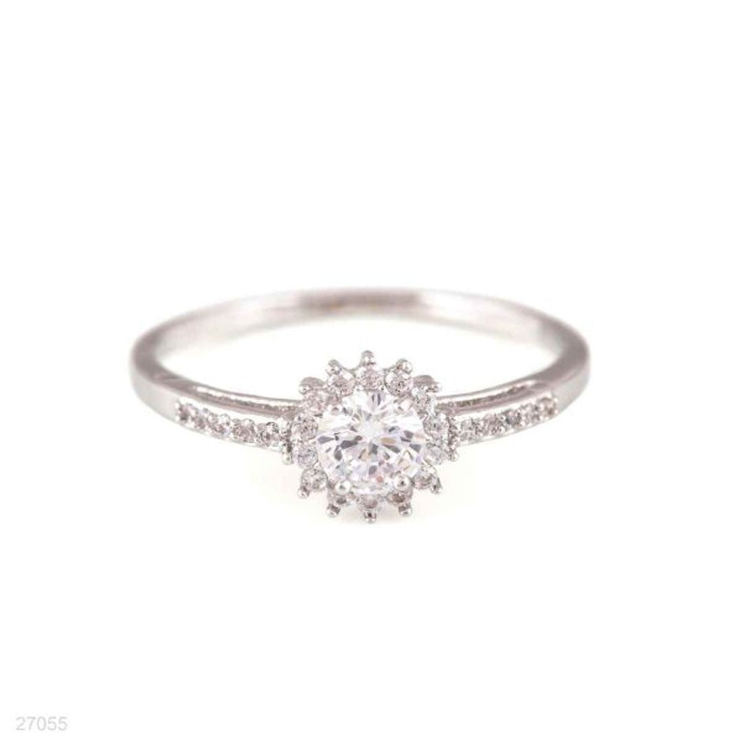 ETHEREAL SUNRISE SILVER RING