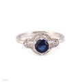 STUNNING BLUE RING